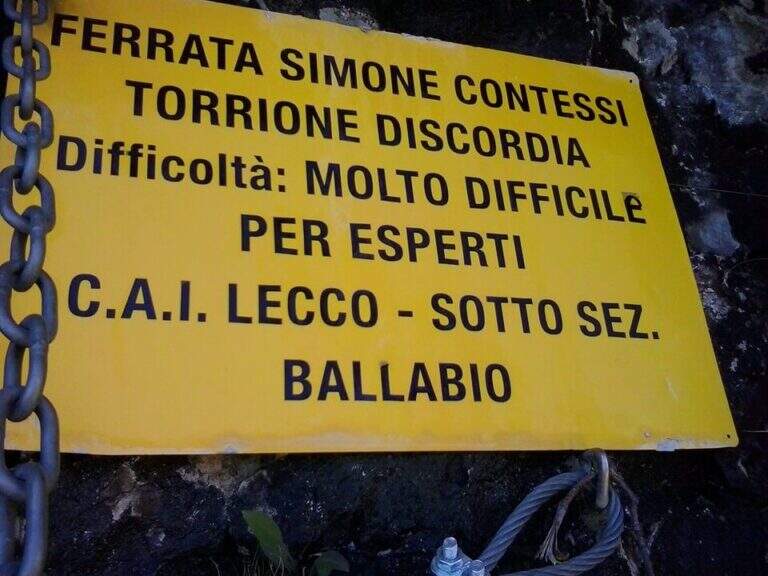 Ferrata Contessi al Monte Due Mani