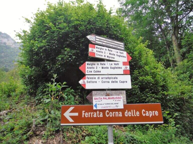 Ferrata Corna delle Capre