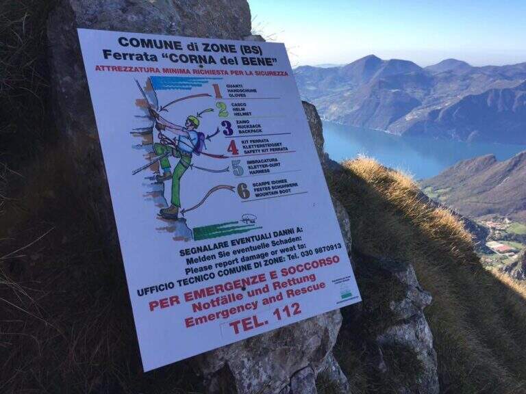 Ferrata Corno del Bene