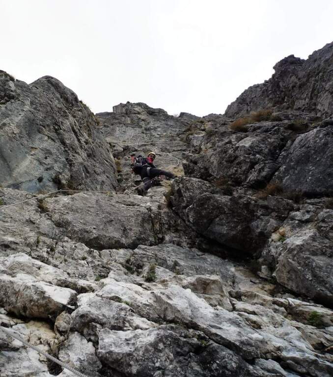 Ferrata Corno del Bene - foto 17