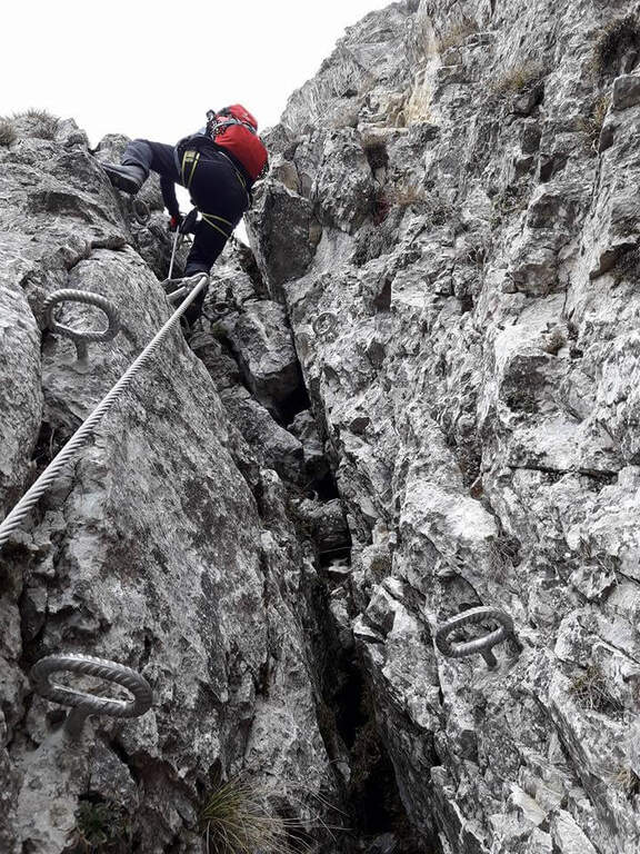 Ferrata Corno del Bene - foto 14