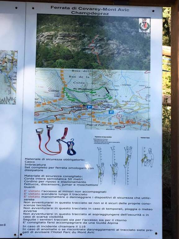 Ferrata di Covarey