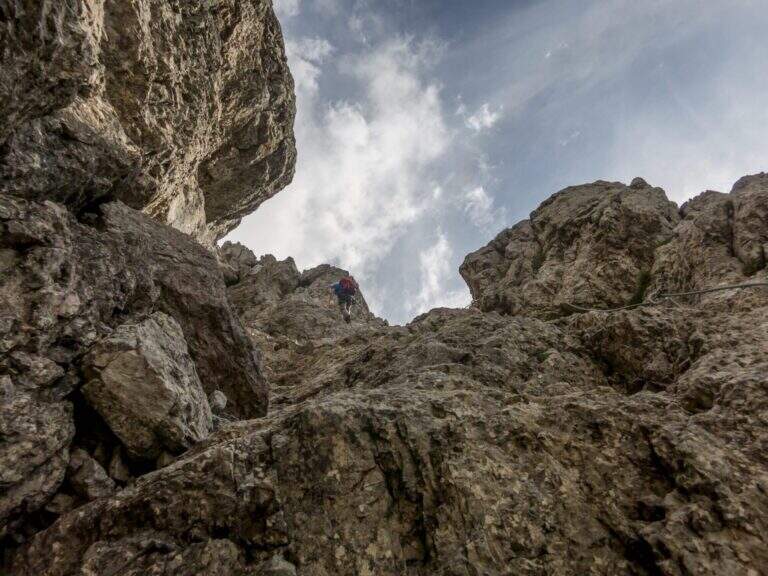 Ferrata delle Crete Rosse - Creta di Aip - foto 25