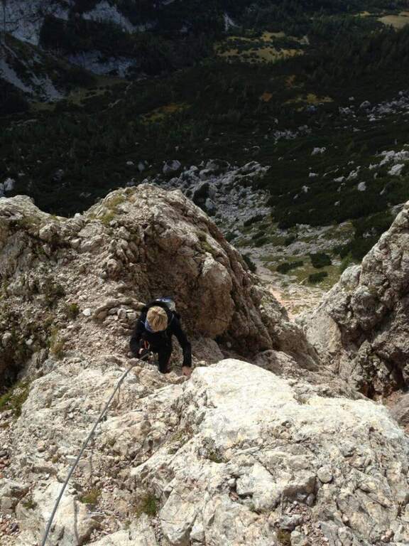 Ferrata delle Crete Rosse - Creta di Aip - foto 21