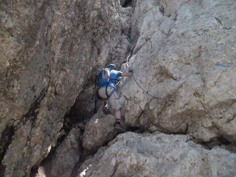 Ferrata delle Crete Rosse - Creta di Aip - foto 22
