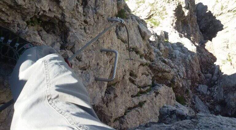 Ferrata delle Crete Rosse - Creta di Aip - foto 18