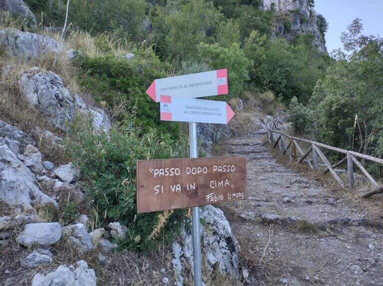 Ferrata al Cristo Redentore di Maratea - foto 2
