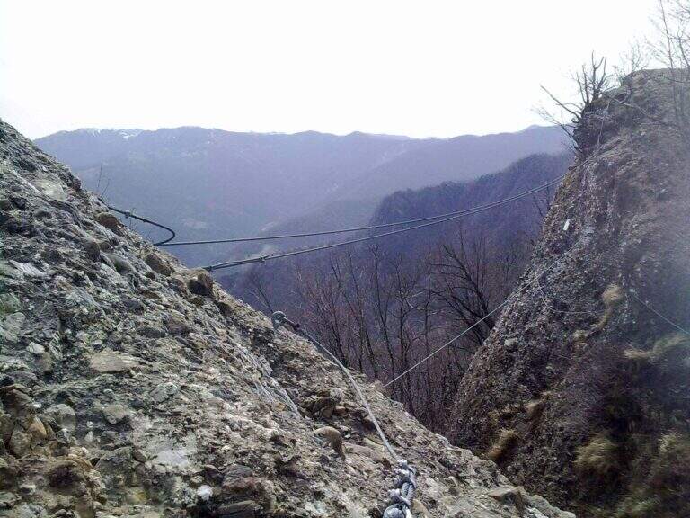 Ferrata Deanna Orlandini - Rocche del Reopasso - foto 26