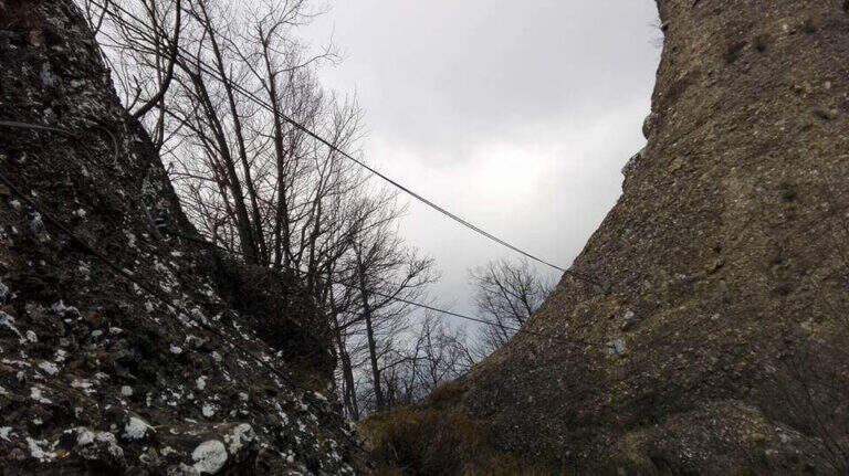Ferrata Deanna Orlandini - Rocche del Reopasso - foto 27