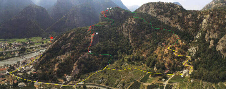 Ferrata delle Peredrette a Donnas - foto 16