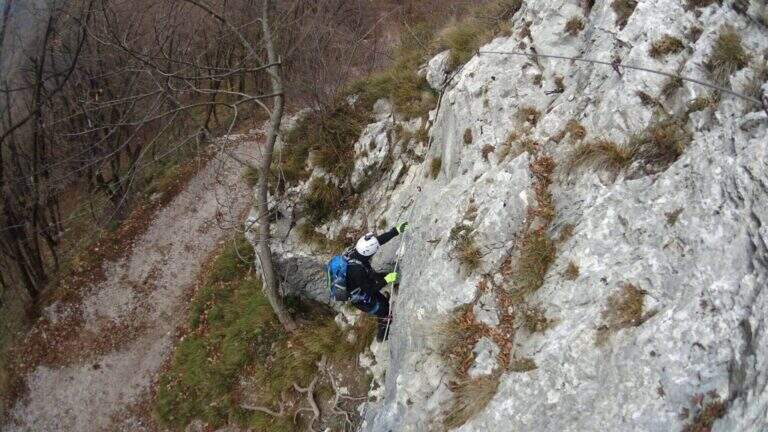 Ferrata Ernesto Franco al Monte Spino - foto 9