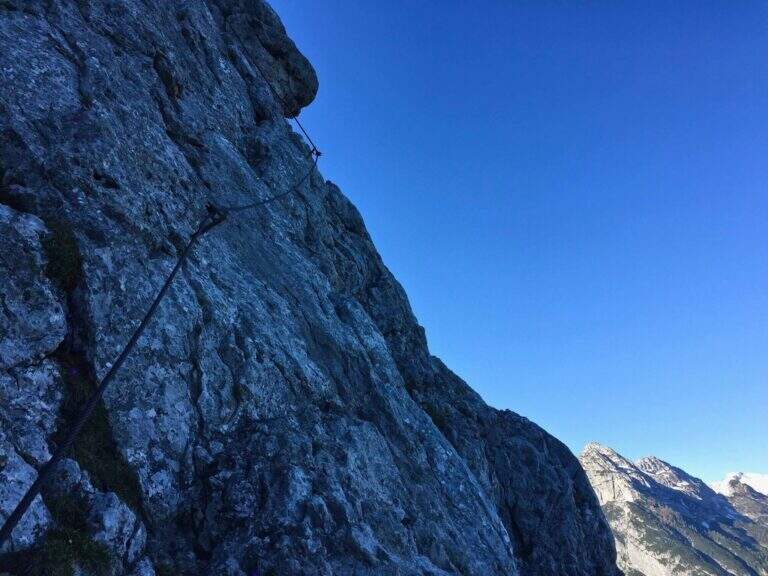 Ferrata Fiamme Gialle alla Palazza Alta - foto 12