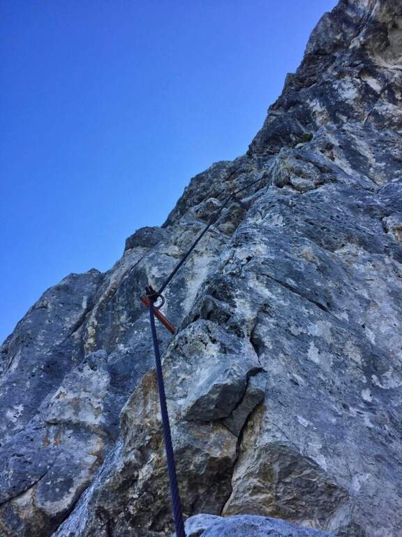 Ferrata Fiamme Gialle alla Palazza Alta - foto 11