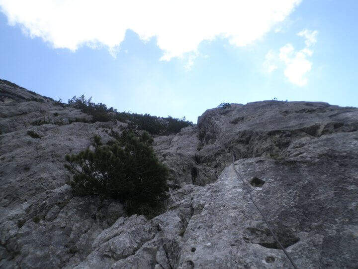 Ferrata Fiamme Gialle alla Palazza Alta - foto 3