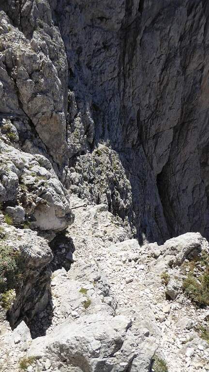 Ferrata Fiamme Gialle alla Croda Granda - foto 40