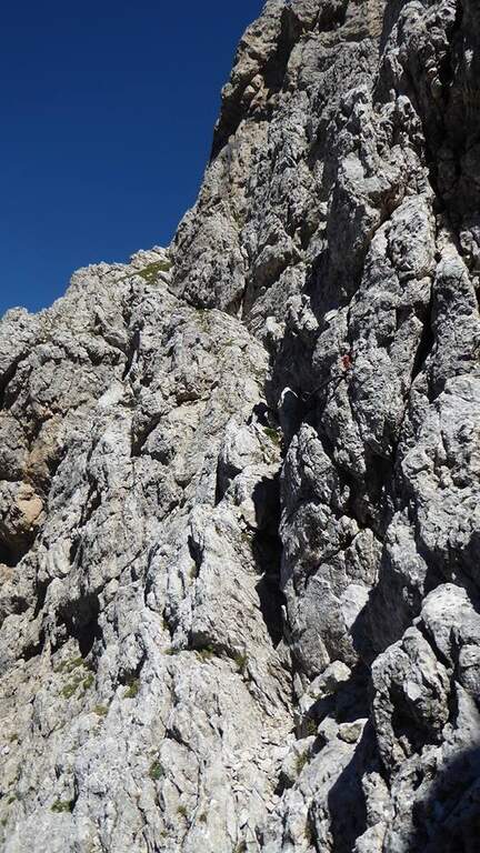 Ferrata Fiamme Gialle alla Croda Granda - foto 41
