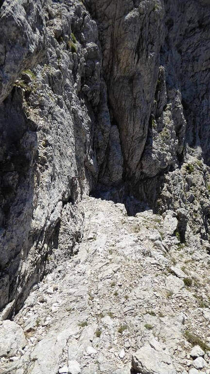 Ferrata Fiamme Gialle alla Croda Granda - foto 43