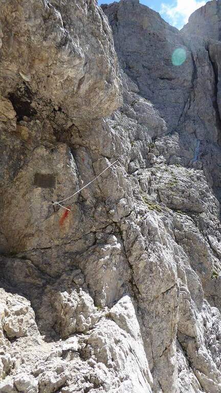 Ferrata Fiamme Gialle alla Croda Granda - foto 45