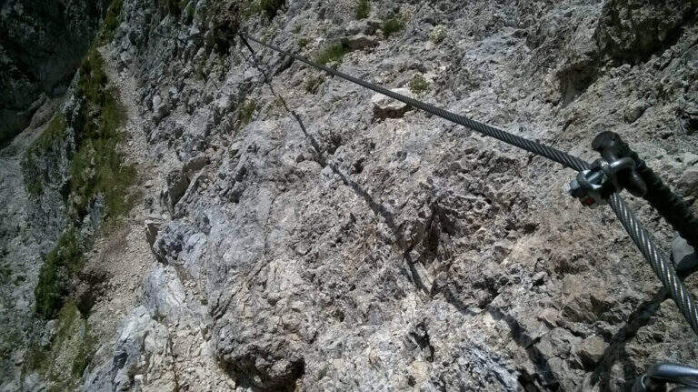 Ferrata dei Finanzieri al Colac - foto 32
