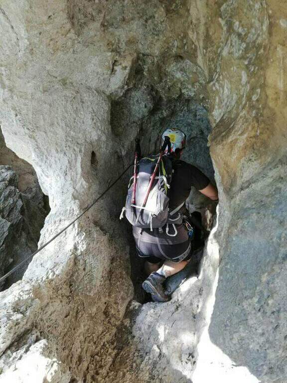 Ferrata Foro degli Occhialoni - foto 6
