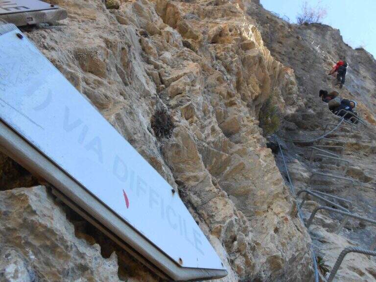 Ferrata dei Funs all'Ico Quaranta - foto 12
