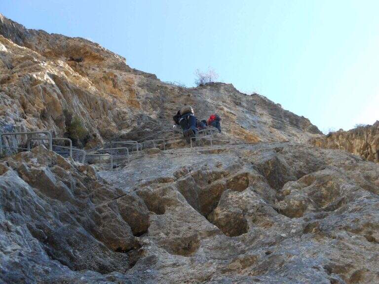 Ferrata dei Funs all'Ico Quaranta - foto 9
