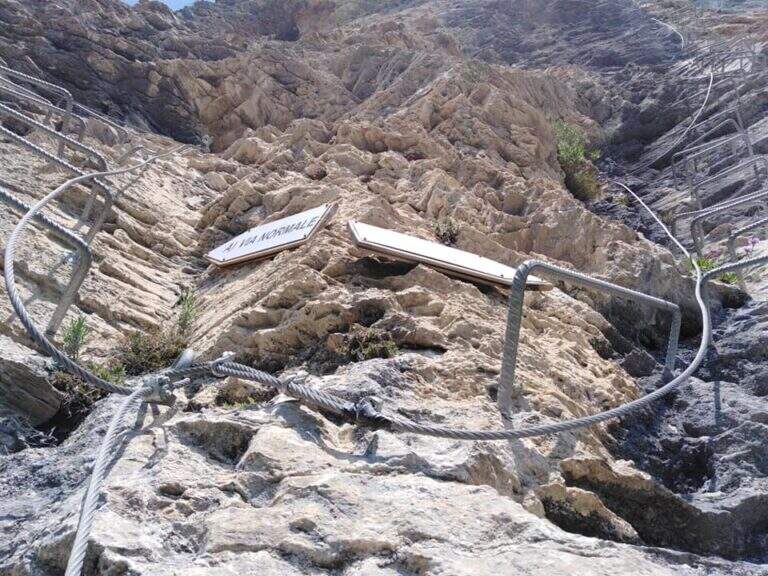 Ferrata dei Funs all'Ico Quaranta - foto 10