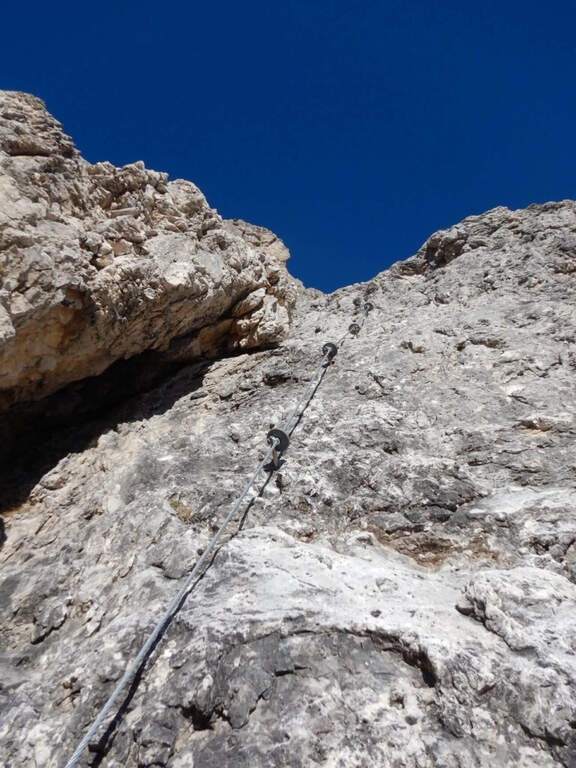 Ferrata Fusetti al Sass de Stria - foto 61