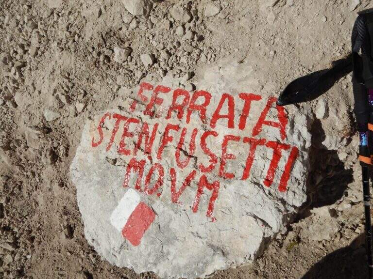 Ferrata Fusetti al Sass de Stria