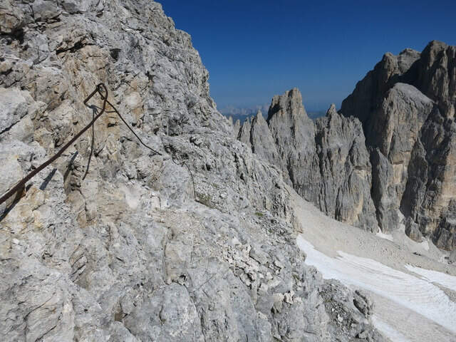 Ferrata Gabitta d'Ignoti a Cima Vezzana - foto 23