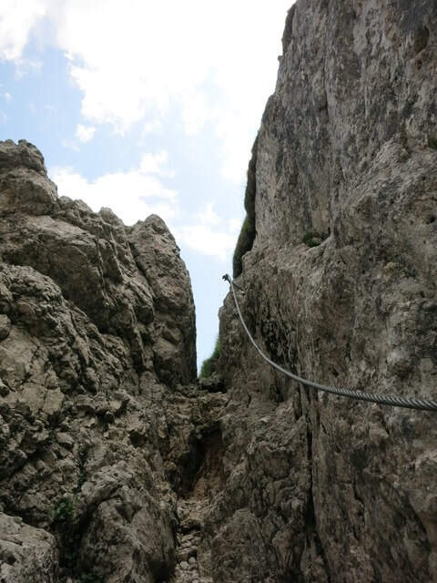 Ferrata Gabitta d'Ignoti a Cima Vezzana - foto 12