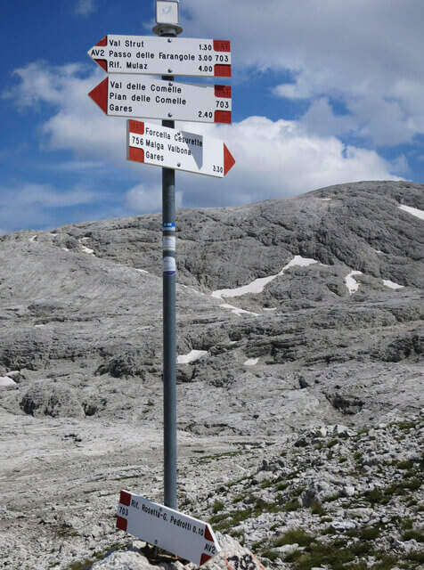 Ferrata Gabitta d'Ignoti a Cima Vezzana - foto 7
