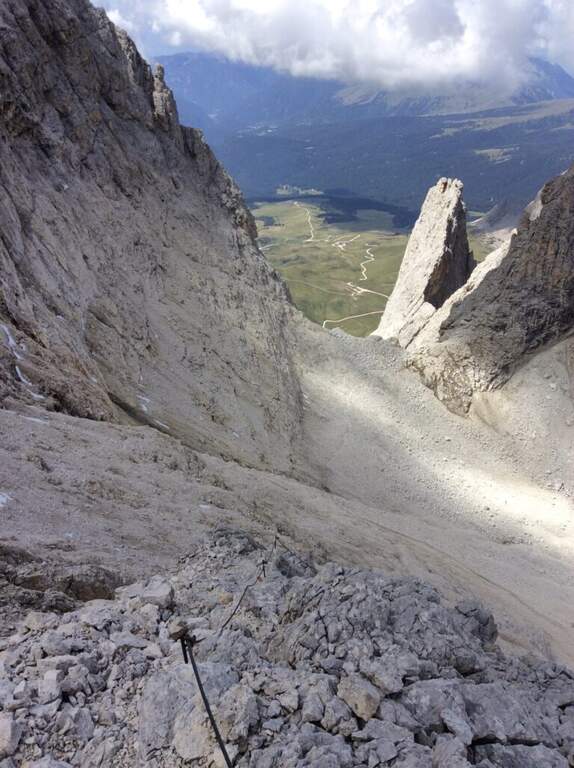 Ferrata Gabitta d'Ignoti a Cima Vezzana - foto 26