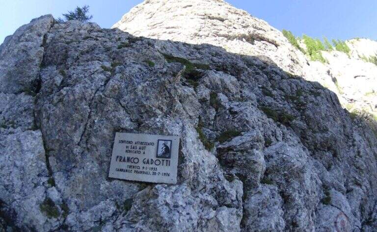Ferrata Franco Gadotti al Sas Aut - foto 55