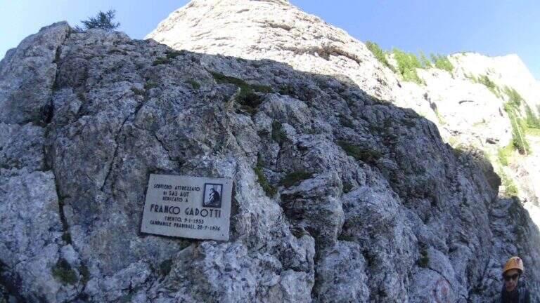 Ferrata Franco Gadotti al Sas Aut - foto 9