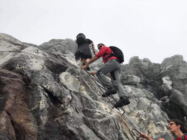 Ferrata del Camino / del Ghiacciaio al Sasso Nero - foto 38