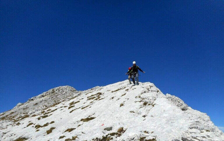 Ferrata Grasselli al Picco di Carnizza e Monte Canin - foto 20