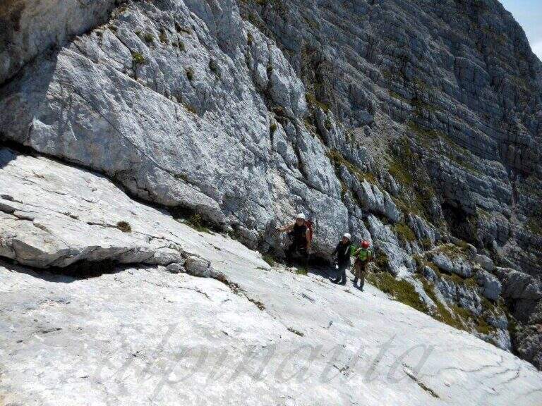 Ferrata Grasselli al Picco di Carnizza e Monte Canin - foto 25