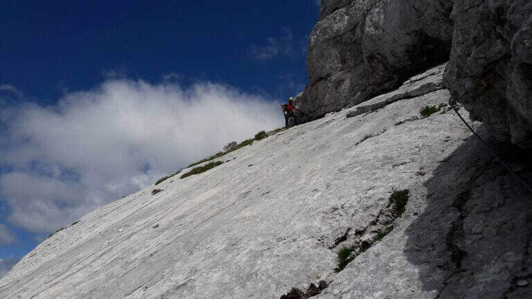 Ferrata Grasselli al Picco di Carnizza e Monte Canin - foto 27