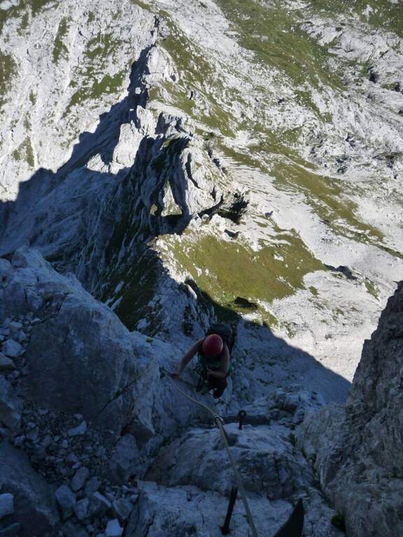 Ferrata Grasselli al Picco di Carnizza e Monte Canin - foto 14