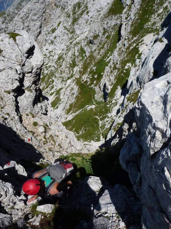 Ferrata Grasselli al Picco di Carnizza e Monte Canin - foto 24