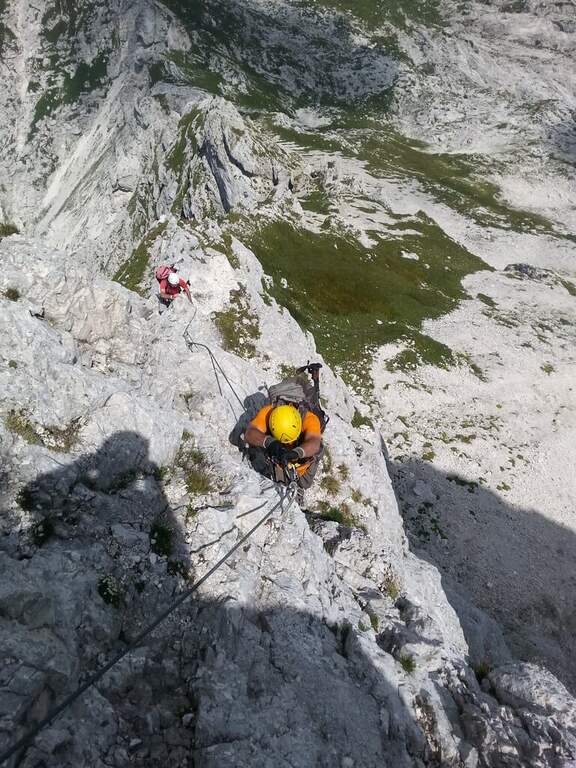 Ferrata Grasselli al Picco di Carnizza e Monte Canin - foto 16