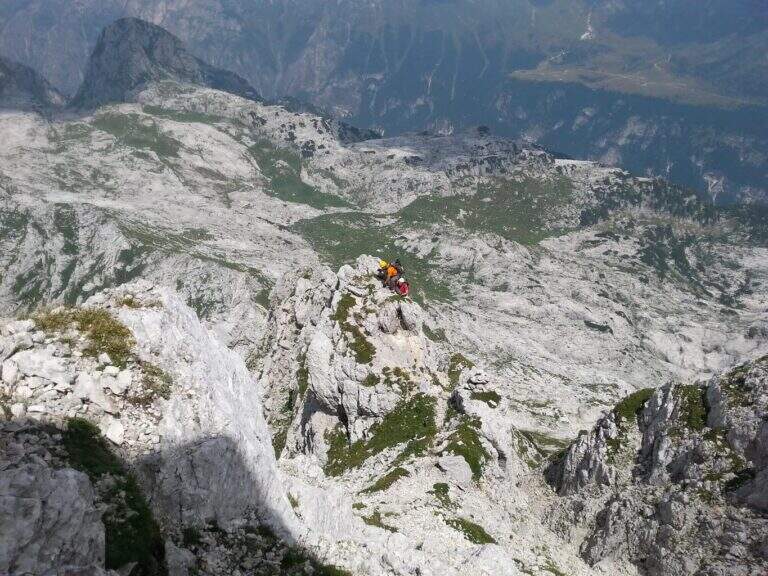 Ferrata Grasselli al Picco di Carnizza e Monte Canin - foto 17