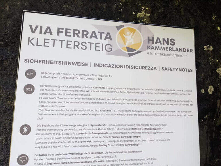 Ferrata Hans Kammerlander