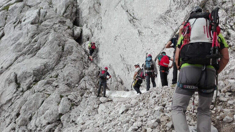 Ferrata del Mangart - foto 47