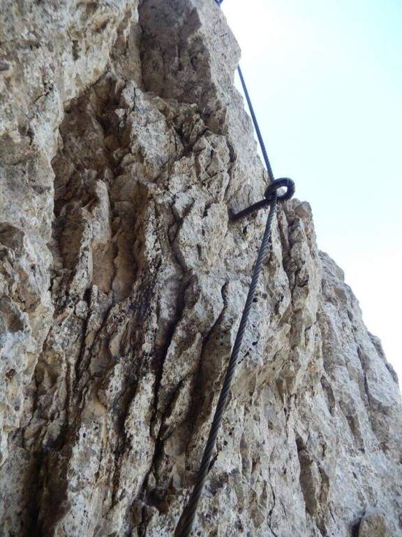 Ferrata Kaiserjager al Col Ombert - foto 25