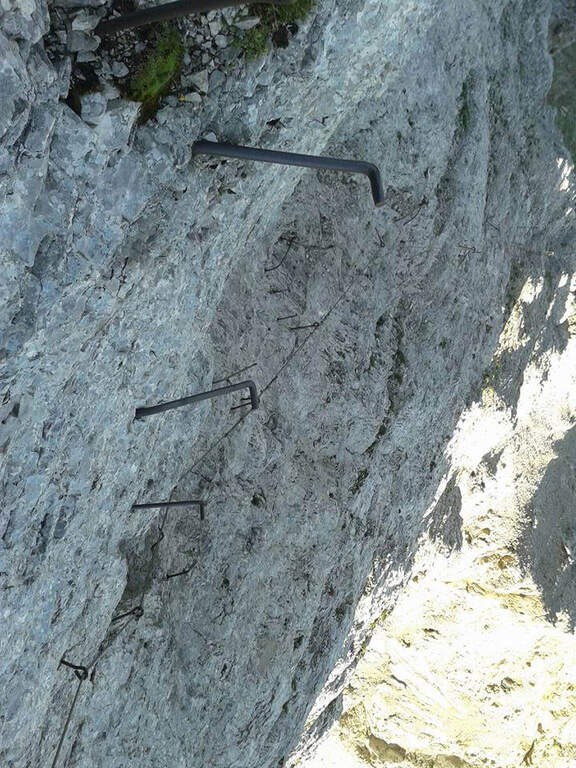 Ferrata Kaiserjager al Col Ombert - foto 42