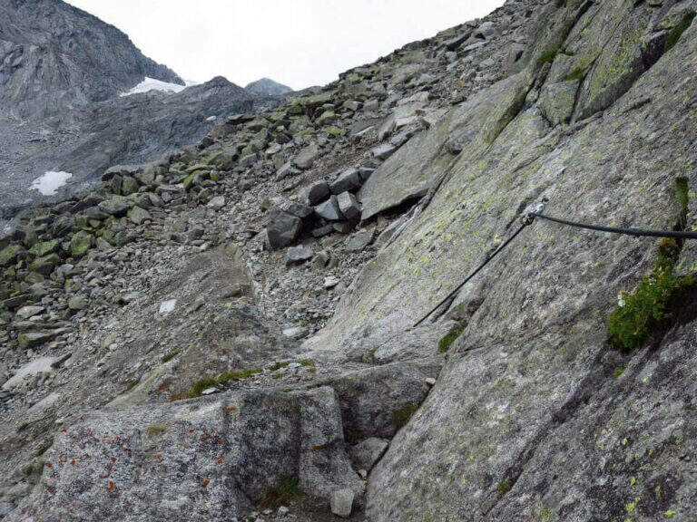 Ferrata del Camino / del Ghiacciaio al Sasso Nero - foto 32