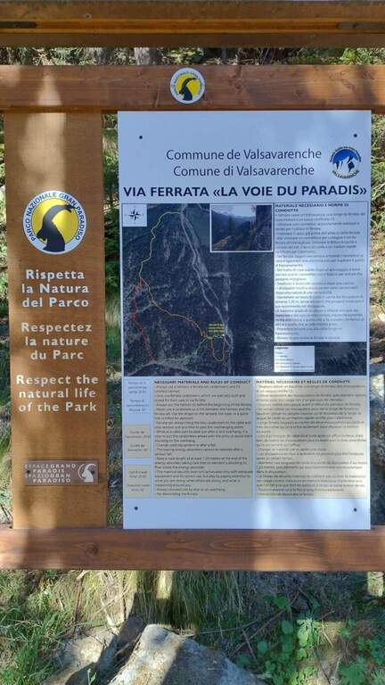 Ferrata La Voie du Paradis
