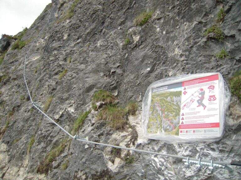 Ferrata Les Cordes - foto 5